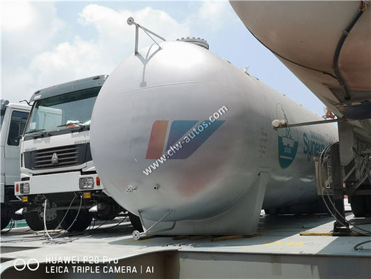 Cooking Gas Refilling LPG Gas Tanker Truck For LPG Station Plant ASME 50 Cbm 25MT