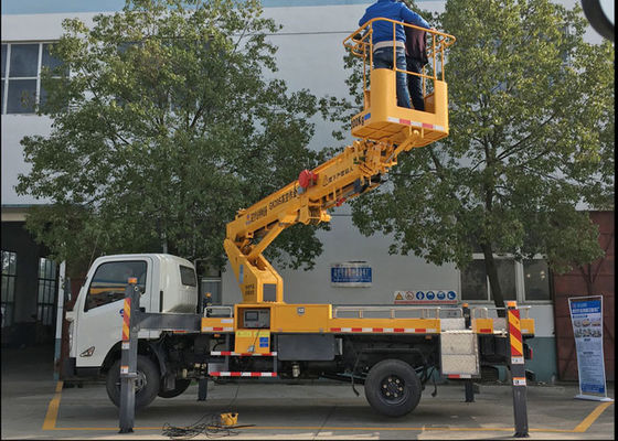 High Lifting Platform Truck Working Platform Isuzu 18m 20m 22m Hydraulic Aerial Lift Platform