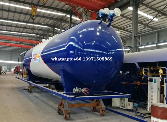 50cbm / 50000L LPG Bulk Storage Tank Q345R / SA516 Tank Material Top Grade