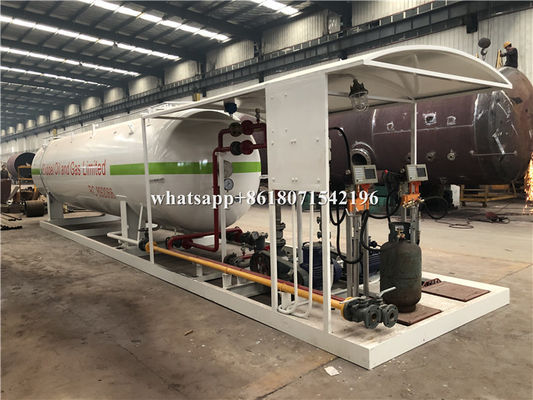 10 Tons Transporting Large Propane Tanks New Condition Gas Mobile Filling Station