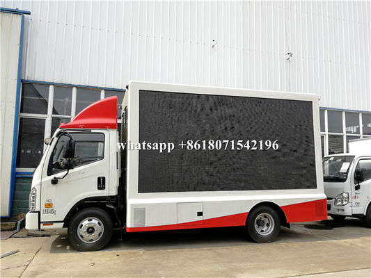 Outdoor Full Color P4 P5 P6 Mobile Digital Billboard Truck Power Assistant Steering Gear
