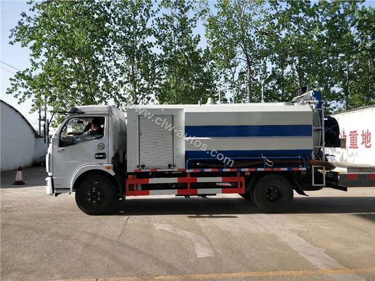 Foton Isuzu 5 Ton 6 Ton Vacuum Suction Truck 3308mm Wheelbase