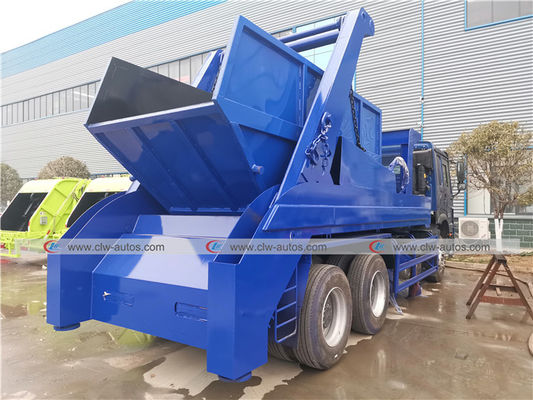 Sinotruk Howo 12cbm 10t Waste Disposal Truck With Swing Arm