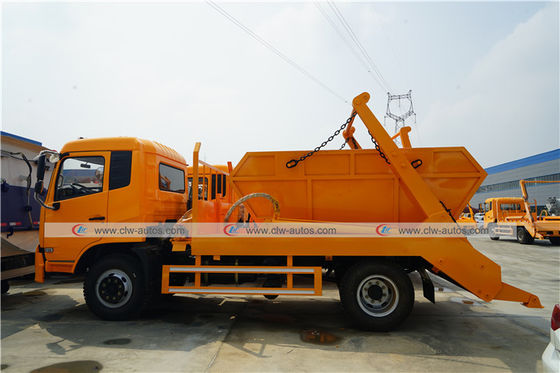 8cbm Dongfeng Skip Loader 6x4 Refuse Collection Truck