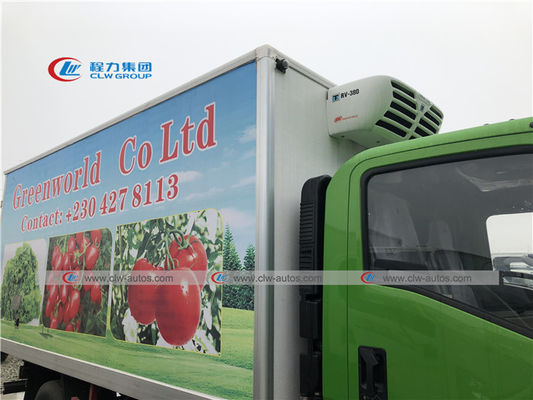 SINOTRUK HOWO Refrigerated Van Truck Thermo King Refrigerator Unit Meat Fish Vegetable Fruit Transport Truck