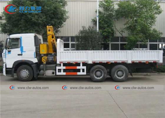 Sinotruk HOWO 6*4 Truck Mounted 6.3T Knuckle Boom Crane
