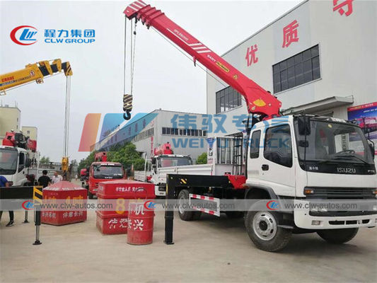 ISUZU FTR Lorry Mounted Straight Arm 10 Tons Palfinger Crane