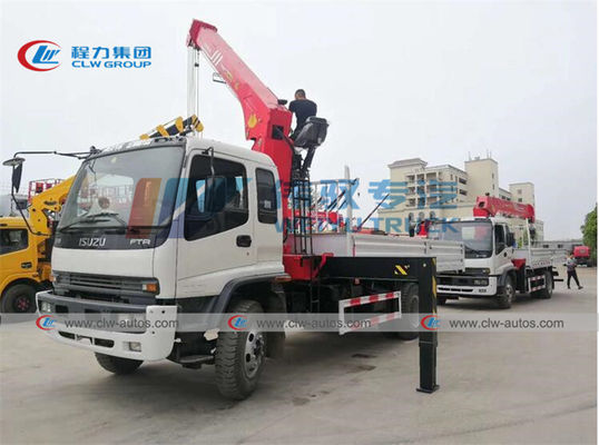 ISUZU FTR Lorry Mounted Straight Arm 10 Tons Palfinger Crane