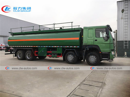 Anti Corrosion Howo 8*4 25000L 30000L Oil Tanker Truck
