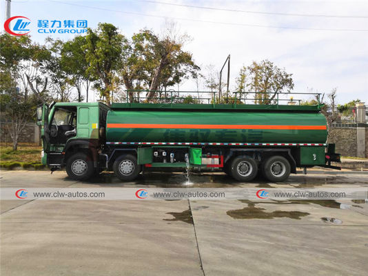 Anti Corrosion Howo 8*4 25000L 30000L Oil Tanker Truck