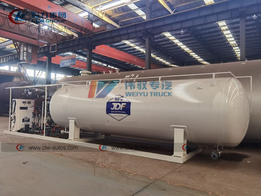 10T 20000L LPG Gas Storage Tank With Dispenser Machine