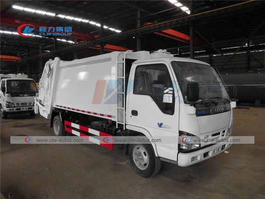 ISUZU 5 Tons Garbage Compactor Truck For Waste Management