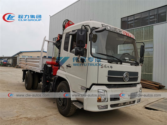 Dongfeng Kingrun 10T Truck Mounted Knuckle Boom Cranes