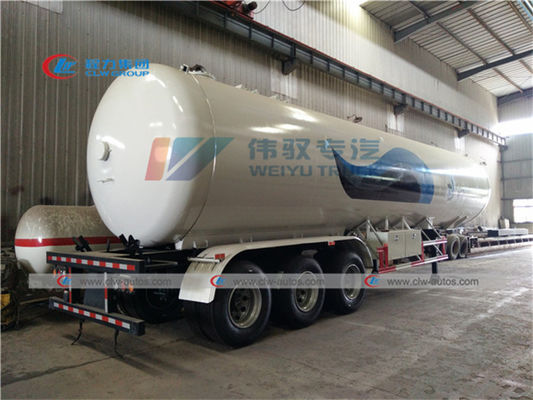 30 Tons 59600 Liters LPG Tank Trailer For Nigeria