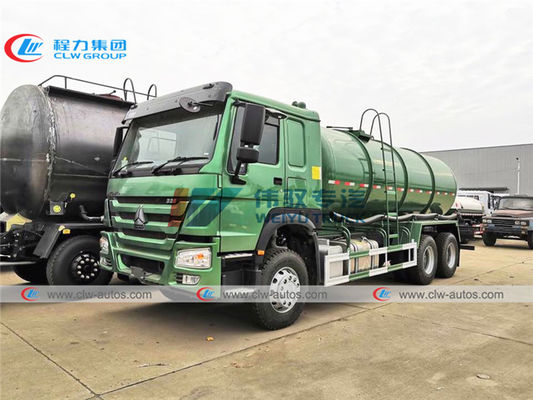 SINOTRUK Howo 6X4 18CBM Sewage Suction Tanker Truck
