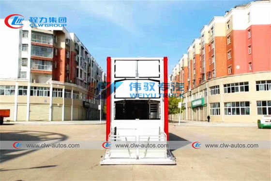 Aluminum Alloy Dongfeng 8X4 120 Units Animal Transport Truck