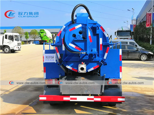 ISUZU 2000L Water 4m3 Sewage Tank Sewer Vacuum Truck