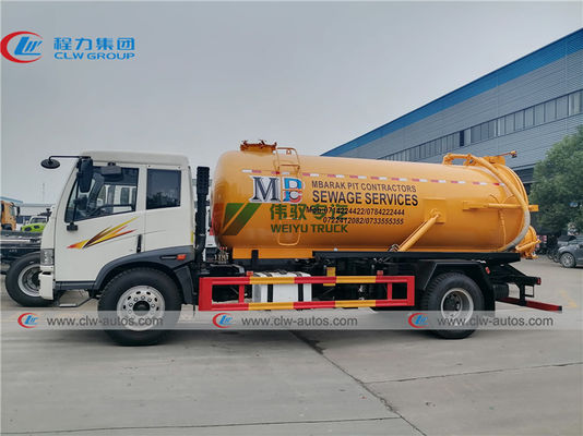 RHD FAW J5K 10000 Liters Septic Tanker Truck