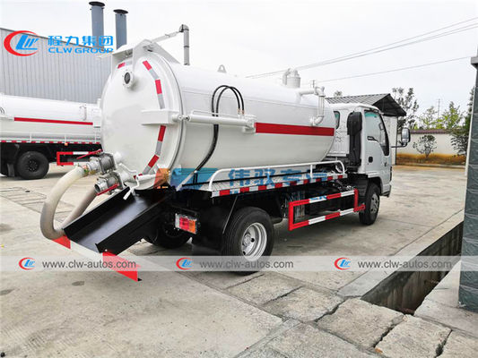 Left Hand Drive ISUZU 6CBM Sewer Vacuum Truck