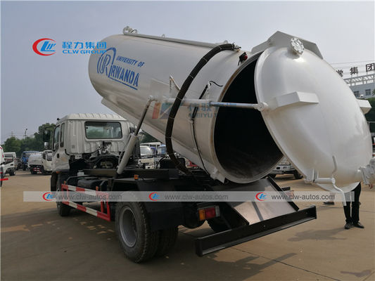 95km/h 10000 Liters ISUZU FTR Sewage Suction Truck