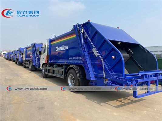 LHD Dongfeng 6X4 20CBM Rear Loader Garbage Compactor Truck