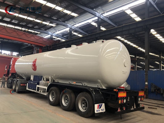 30.5mt 61cbm Liquid Propane Tank Truck With 12R22.5 12PR Tire