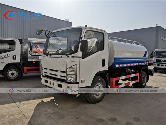ISUZU Carbon Steel Stainless Steel 304 5000L Water Bowser Truck