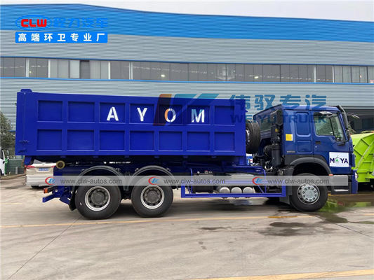 SINOTRUK HOWO 6x4 20cbm Hook Lift Garbage Truck