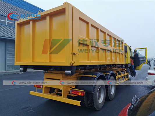 20m3 Hook Lift Bin Truck With Roll Off Open Top Container