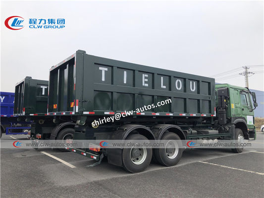 Sinotruk Howo 336hp 20m3 Roll On Roll Off Garbage Truck