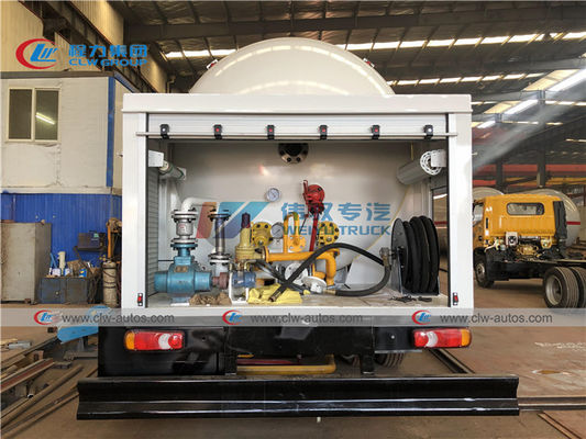 Dongfeng 20m3 10 Ton Mobile Cylinder Filling Bobtail Delivery Truck