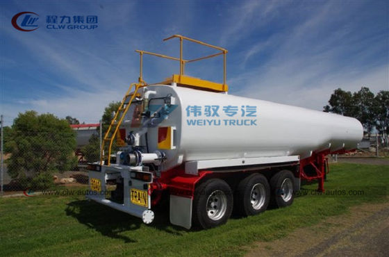 3 Axles 29000L 32000L ADR OZ Water Tanker Semi Trailer