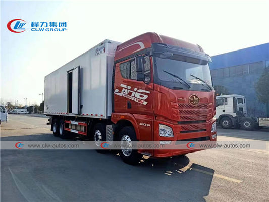 FAW 30T Freezer Box Truck With Thermo King MP-4000 Refrigerator