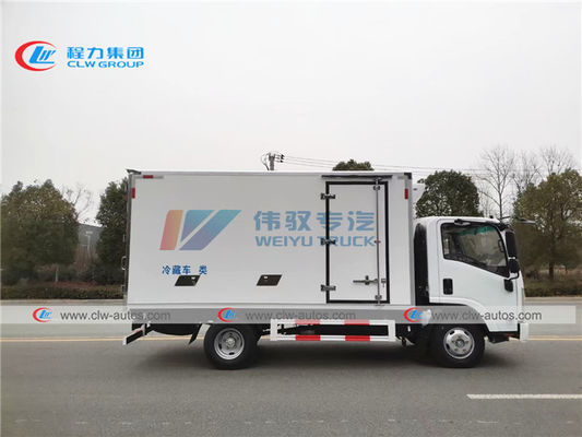 ISUZU KV100 Refrigerated Transport Trucks 3T 4T 5T For Frozen Fish