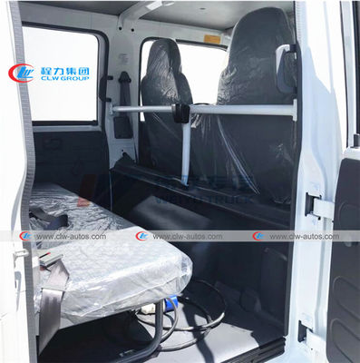 2T 3T ISUZU Double Row Frozen Meat Delivery Trucks