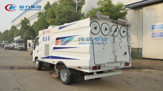 Isuzu 5cbm 4x2 Vacuum Suction Truck For Coal Mining Ash Cleaning