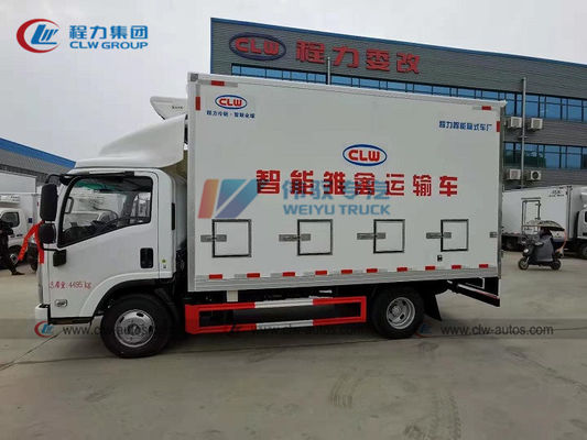 ISUZU 4x2 Day Old Chick Transport Truck 112HP