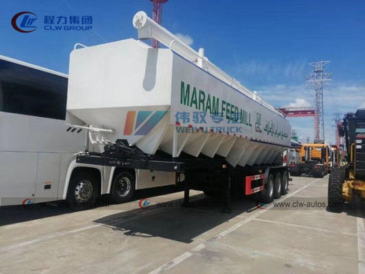Dongfeng 50cbm 60cbm Semi Trailer Truck For Poultry Food Transport