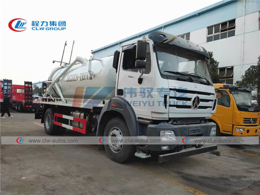 North Benz Beiben 13000 Gallons Sewer Cleaning Truck With Battioni Pagani MEC13500