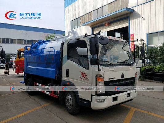 SINOTRUK HOWO 2CBM High Pressure Sewer Jetting Truck