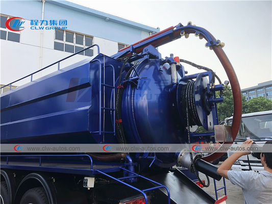Right Hand Drive Sinotruk Howo 16000L Vacuum Septic Truck