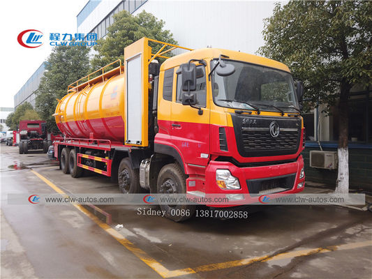 8X4 Dongfeng Kinland 25m3 Sewage Drainage Truck