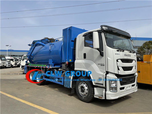 ISUZU GIGA 18 Ton Combined Vacuum Sewer Jetting Truck