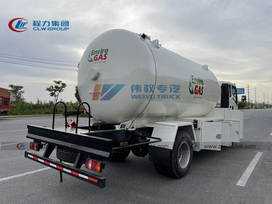 Sinotruk HOWO 4X2 15000L 12000L Liquid Propane Tank Truck