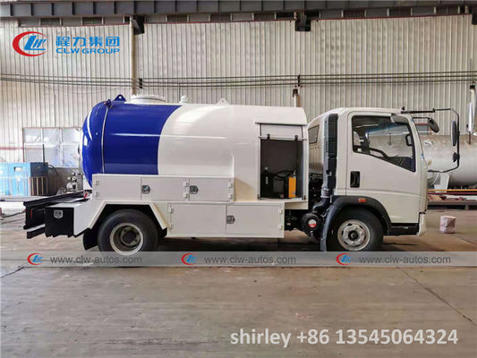 Congo 5000L LPG Cylinder Refueling Bobtail Tanker Truck
