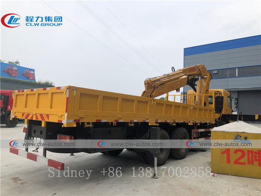 Dongfeng 6x4 12T Truck Mounted Telescopic Crane