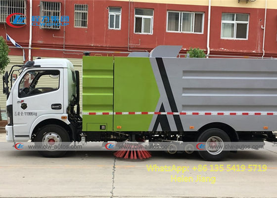 Dongfeng 4x2 4M3 Watering Tank 5M3 Dust Tank Road Cleaning Truck
