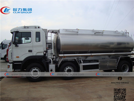 JAC 6x2 20000 Liters Stainless Steel Gasoline Transport Truck