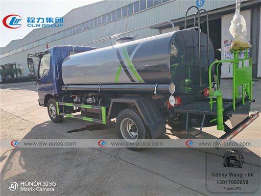 LHD Foton Forland 5 Tons Water Bowser Truck With High Pressure Water Cannon