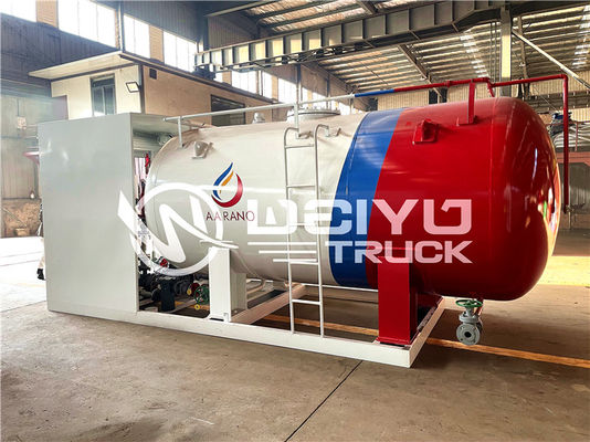 5 Ton 10m3 Skid Mounted LPG Gas Refilling Plant